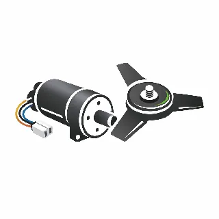 Mowing motor & cutting system