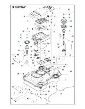 Feder Stopptasten-Sicherung (Lock stop button)