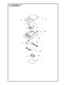 Feder Stopptasten-Sicherung (Lock stop button)