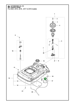 Preview: Kabelklemme / Tool Holder (Holder Twist Lock)