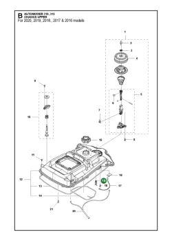 Kabelklemme / Tool Holder (Holder Twist Lock)