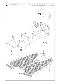 Stift (PEN) Ladestation Husqvarna Automower G2 – 5351250-01