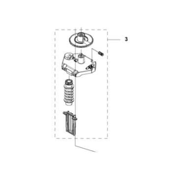 Preview: Höhenverstellung Kit P15 Husqvarna 310/315/315X – 5011066-01
