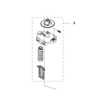 Höhenverstellung Kit P15 Husqvarna 310/315/315X – 5011066-01