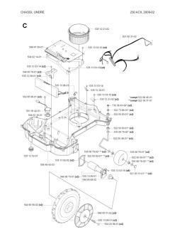 Preview: Husqvarna Abdeckung Vorderrad-Lager 6mm (MPN 5350878-02)