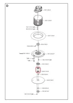 Husqvarna Kugellager Gleitteller 10 x 19 x 5 mm