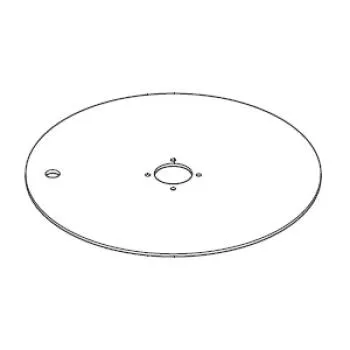 Gleitplatte / Gleitteller (Skid Plate) für Husqvarna Automower 210C/220AC/230ACX/Solar Hybrid & Gardena R160