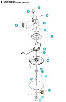 Husqvarna Dichtung Trennscheibe / Gleitteller