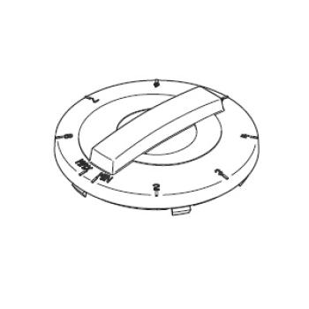 Deckel Höhenverstellung Husqvarna Automower G2 – 5351222-01