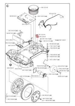 Sicherungsfeder Höhenverstellung Husqvarna Automower G2 (u.a. 220AC/230ACX/Solar Hybrid) – 5351224-02