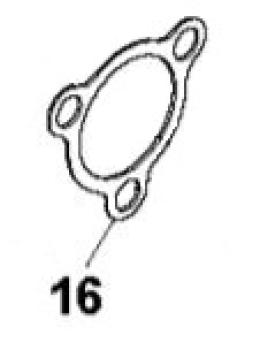 Preview: Dichtung Radmotor / Motorflansch (Drive Motor Flange Sealing)