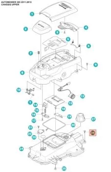 Schraube 5x16mm Torx