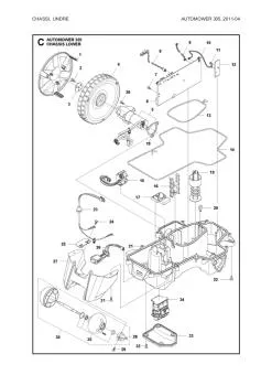 Vorderes Antriebsrad / Laufrad G3 P1 (MPN 5744651-01)