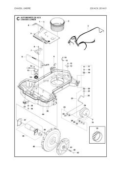 Preview: Schraube 10mm für Gleitteller/Lagergehäuse Husqvarna Automower 220AC u.a. – 5755433-10