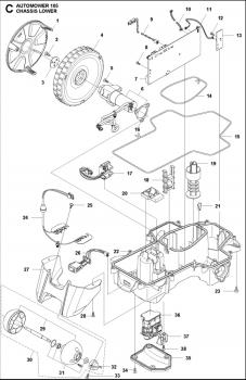 Dichtungsstreifen Chassis/Gehäuse (MPN 5778436-02)