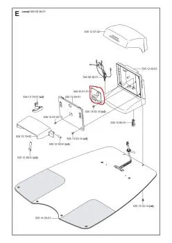 Husqvarna Automower 220AC Ladestation-Platine 5787885-02
