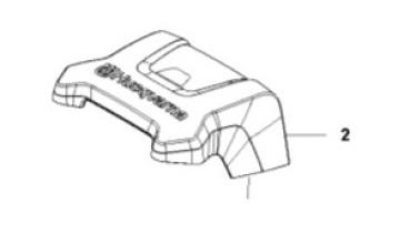Preview: Husqvarna Abdeckung (Hut) für Ladestation ohne Park-Button