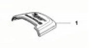 Frontabdeckung (Deckel) Grau für Husqvarna Automower® 320