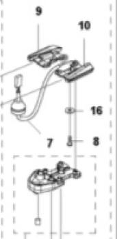 Preview: Halterung kpl AM330 (Holder Kit)