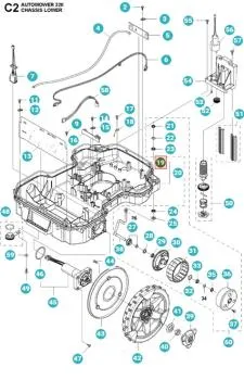 Husqvarna Dichtungsstreifen Chassis Ø5 mm