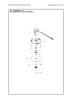 Gleitplatte/Gleitteller Husqvarna Automower 310/315/315X/435X AWD/535 AWD (Ø200 mm)