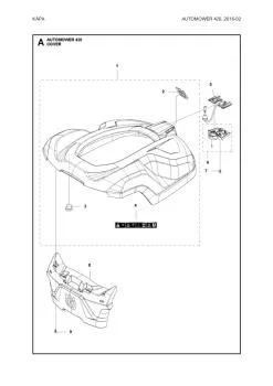 Kabelbaum Ladeplatte / Ladekontakte (Charging Plate Wiring Grey)