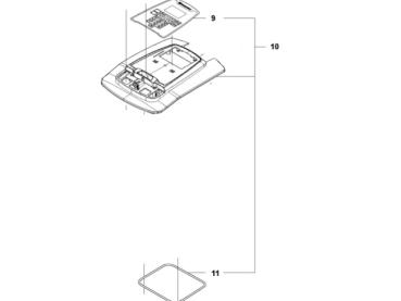 Abdeckungssatz Tastatur Husqvarna Automower 310 – 587449001