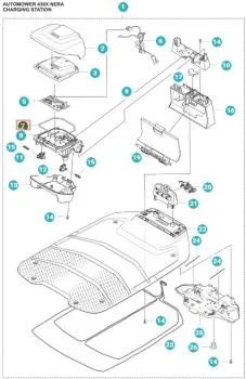 Dichtungsstreifen Husqvarna Automower 310/315 – 5886161-01