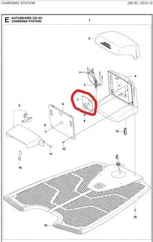 Husqvarna Platine Ladestation Automower 220AC/230 ACX (G2 ab 2010) – 5929096-01