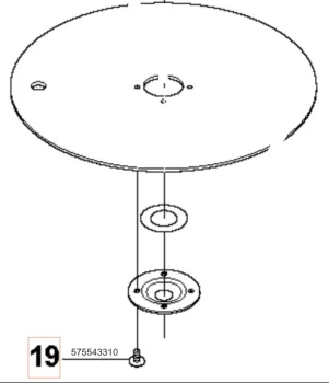 Schraube 16mm für Husqvarna Automower® 220AC (G2) – 5755433-16