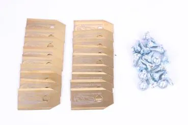 Messer Klingen Rasenroboter 0,75 mm Titan Automower