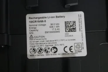 NEU BMZ E-bike Akku 36V 17.5Ah Bulls Green, GoSwissDrive