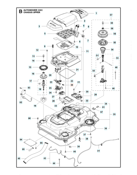 Feder Stopptasten-Sicherung (Lock stop button)