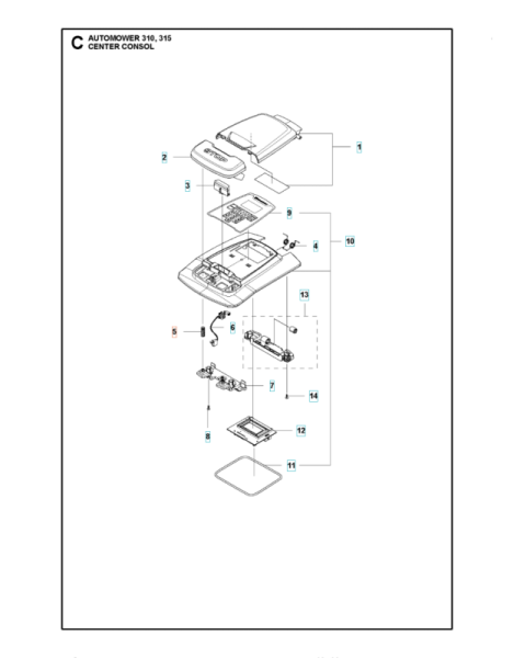 Feder Stopptasten-Sicherung (Lock stop button)