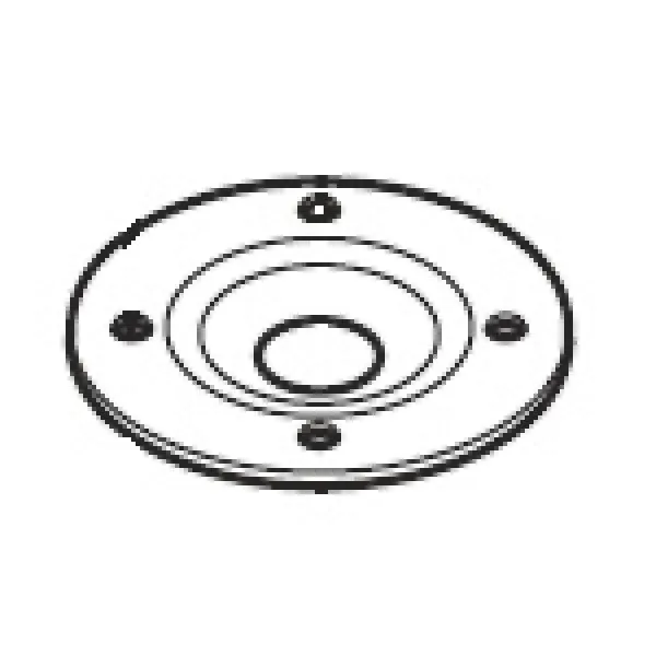 Deckel / Abdeckung der Gleitschutzplatte (Gleitteller)