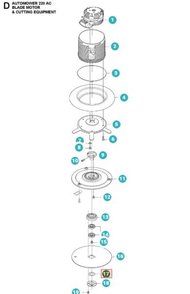 Husqvarna Dichtung Trennscheibe / Gleitteller