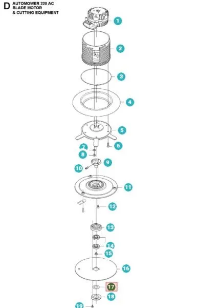 Husqvarna Dichtung Trennscheibe / Gleitteller