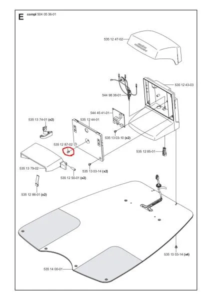 Diodenlinse / LED-Abdeckung Ladestation (klar)