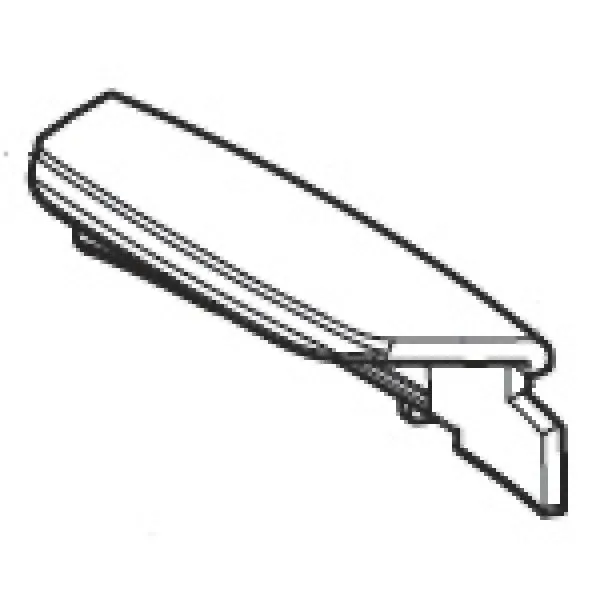 Sperre Griffmulde / Abdeckung G2 (Dunkelgrün) für Husqvarna Automower® 210C/220AC – 5351349-02