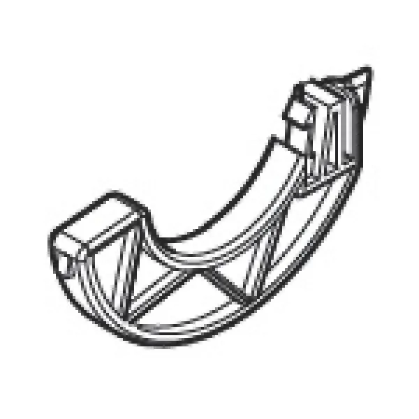 Gelenk / Lagerzapfen Scharnier Klappe (Abdeckung) für Husqvarna Automower G2 – 5351353-01