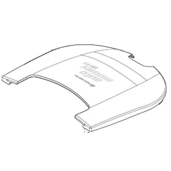 Deckel/Abdeckung Mähdeck 220AC (dunkelgrün) – 544918002