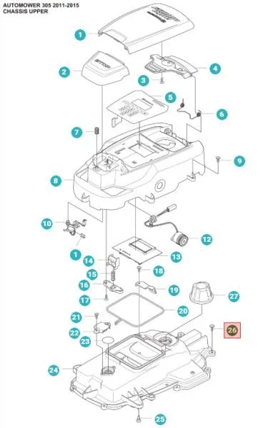 Schraube 5x16mm Torx