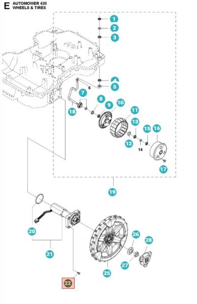 Schraube 5x16mm Torx / ITXPANT (MPN 5744501-01)