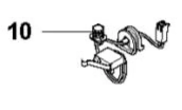 Microschalter Stoptaste mit Kabelsatz G3