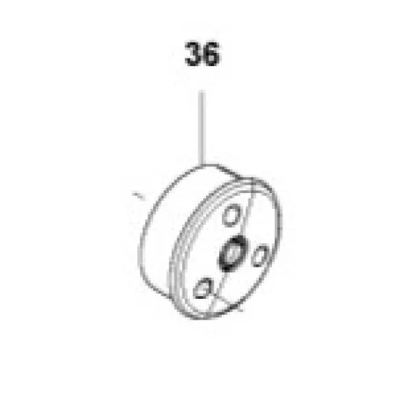 Husqvarna Laufrad / Vorderrad Felge außen (Wheel Outside)