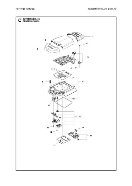 Verriegelungsplatte (Låsplåt)