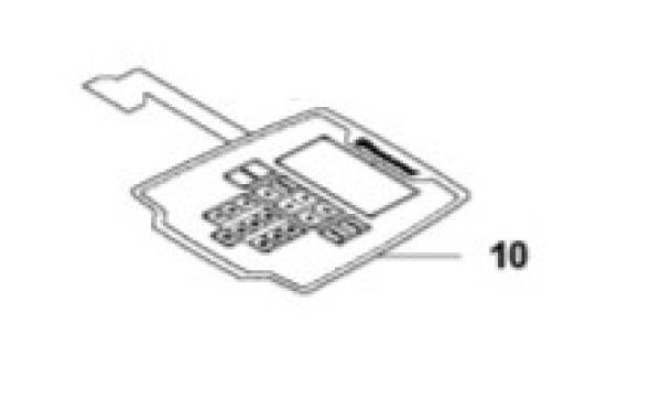 Tastaturfolie / Tastatur für Husqvarna Automower 320/420/440