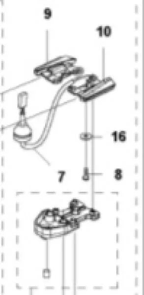 Halterung kpl AM330 (Holder Kit)