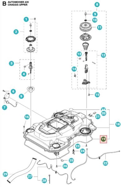 Husqvarna Dichtungsstreifen Chassis Ø5 mm