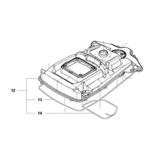 Oberes Chassis-Kit Husqvarna Automower 310/315 – 5874489-02